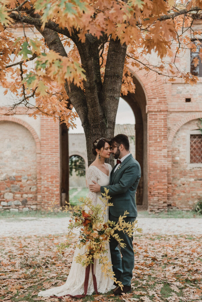 matrimonio autunnale in toscana